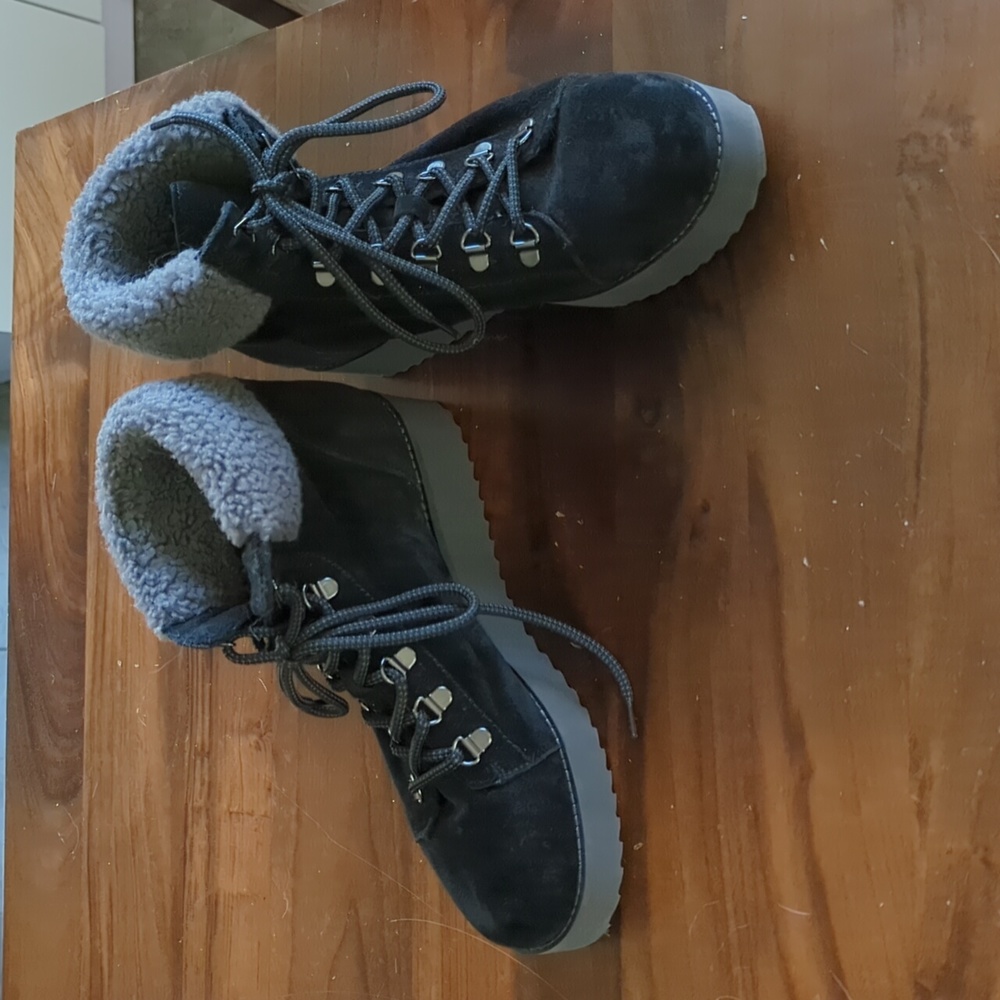 Sam Edelman Platform Shoes / Boots With The Fur View 2